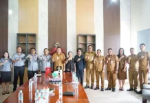 Kakanwil Kemenkum Sulut Audiensi dengan Pemkab Minahasa Tenggara