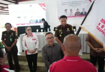 Ini Pesan Wabup Vasung Kepada Pengurus ABPEDNAS Minahasa yang Baru Dilantik