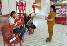 Posyandu Desa Paslaten, Puskesmas Batu Periksa Kesehatan dan Penyuluhan