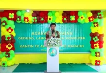 Wali Kota Andrei Angouw Resmikan Gedung TK Adhyaksa VIII