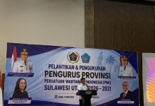 Pelantikan PWI Sulut: Gubernur Tekankan Kompetensi dan Etika Wartawan