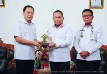 Audiensi dengan Wali Kota Tomohon, Hendrik Pagiling Bahas Sejumlah Hal Penting