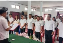 Panitia HUT RI ke-81 Langowan Raya Resmi Dilantik