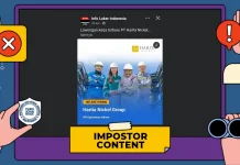 Hoaks Tautan Pendaftaran Loker Harita Nickel