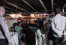 Polsek Tuminting Bubarkan Sekelompok Pemabuk yang Buat Keributan