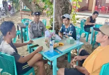 Program “Jumat Bacirita”, Polsek Bunaken Serap Aspirasi Warga
