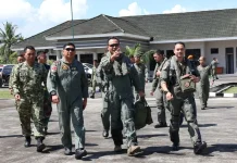 Patroli Udara Lima F-16 TNI AU di Sulut, Perkuat Pengamanan Wilayah Utara Indonesia