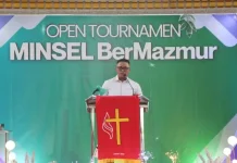 Silangen Wakili Gubernur Sulut Hadiri Tournament Minsel Bermazmur