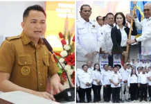 Bupati Mitra Ronald Kandoli Ucapkan Selamat kepada Pengurus PWI Sulut 2026-2031