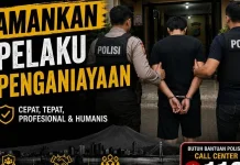 Tim Opsnal Polsek Malalayang Bekuk Pelaku Penganiayaan yang Kabur ke Bolmong