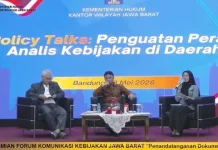 Dorong Kebijakan Berkualitas, Kanwil Kemenkum Sulut Ikuti Policy Talks Jawa Barat
