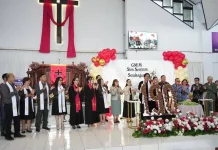 Ini Pesan Wabup Vanda pada HUT GMIM Sion Sentrum Sendangan ke-190