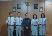 4 Siswa Terbaik Bitung Bersaing di Seleksi Paskibraka Provinsi Sulut dan Nasional