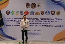 Kakanwil Ditjen Imigrasi Sulut Ramdhani Kukuhkan FORKOPDESI Sulut dan Manado