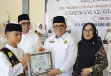 Haflah MTsN  2 Bolaang Mongondow Utara, Ulyas Taha Apresiasi Lulusan Tahfidz