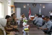Walikota dr Wenny Gaib Terima Kunjungan Kepala Wilayah Kemenkum Sulut