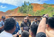 Kanwil Ditjenim Pimpin Operasi Gabungan Sisir Wilayah Pertambangan Emas Bowone