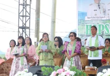 Bupati Minsel Franky Donny Wongkar Hadiri HAPSA W/KI Sinode GMIM