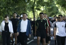 Pemkot Tomohon-Kejati Sulut Perkuat Sinergi Lewat Jalan Sehat Bersama