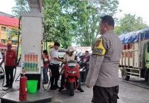 Polsek Sario Intensifkan Pengawasan Penyaluran BBM Bersubsidi di SPBU