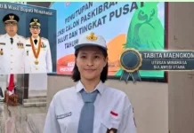 Siswi SMAN 1 Tondano Wakili Sulut ke Seleksi Paskibraka Nasional, Pemkab Minahasa B