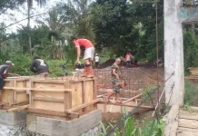 Pembangunan Jembatan Perintis Garuda di Ranoyapo Capai 66 Persen