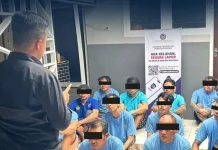 Perkuat Disiplin & Kamtib, Kanwil Ditjenpas Gelar Bintorwasdal di Lapas Enmawira