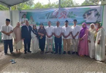 Calon Hukum Tua Pineleng Dua dan Pineleng Dua Indah Hadiri Sholat Idul Adha