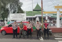 Polres Minahasa Amankan Salat Idul Adha 1447 H, Situasi Berjalan Aman dan Kondusif