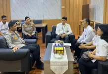 Kapolresta Manado Terima Kunjungan Kepala BPS Manado