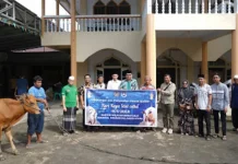 Tebar Kepedulian di Hari Raya Idul Adha, Kanwil Ditjenim Sulut Sumbang Hewan Kurban
