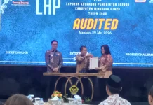 Kabupaten Minut Raih Opini WTP untuk Tata Kelola Keuangan 2025