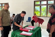 Sertijab Camat Talawaan, Lengkong Gantikan Warbung