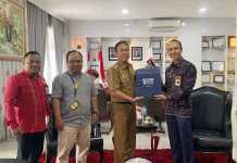 Bupati Minsel Terima KunjunganKepala KKP Kotamobagu dan KP2KP Amurang