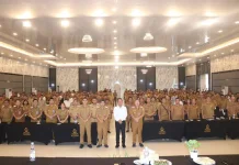 Rakor Pengelolaan Keuangan dan Pembangunan Desa Kabupaten Minahasa Selatan