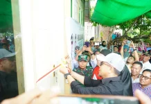 Bupati Boltara Resmikan Rumah Layak Huni Program Penanggulangan Kemiskinan