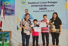 SD GMIM 01 Manado Tembus 3 Besar Festival Catur Pelajar Sulut