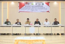 Rakor Forkopimda Pemda Kabupaten Boltara