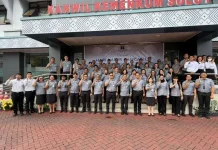 Kanwil Kemenkum Sulut Gelar Upacara Peringatan Hari Lahir Pancasila