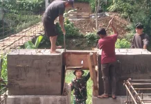 Progres Pembangunan Jembatan Perintis Garuda di Ranoyapo Capai 68 Persen