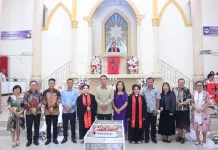 Bupati Wongkar Ikuti Ibadah Minggu di Jemaat GMIM Betlehem Ranomea