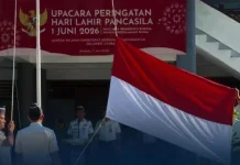 Kanwil Ditjenpas Sulut Gelar Upacara Hari Lahir Pancasila 2026