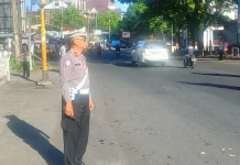 Polisi, Dishub dan Pom TNI Tertibkan Mikrolet di Simpang Terminal Malalayang