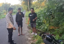 Respons Cepat Polsek Bunaken Tangani Kecelakaan Maut di Pangiang
