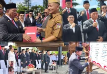 Minahasa Peringati Hari Lahir Pancasila ke-81, Bupati Minahasa RD Pimpin Upacara