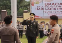 Peringati Hari Lahir Pancasila, Polres Kotamobagu Gaungkan Semangat Persatuan