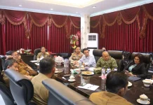 Bupati Wongkar Pimpin Rapat Forum Koordinasi Pimpinan Daerah Kabupaten Minsel