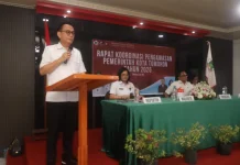 Senduk Pimpin Rakor Pengawasan Pemkot Tomohon 2026