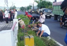 Antisipasi Musim Hujan, Pemkab Minahasa Fokus Bersihkan Drainase dan Saluran Air