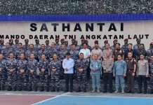 Kapolresta Manado Hadiri Peresmian Mako SatHanTai Kodaeral VIII di Bitung